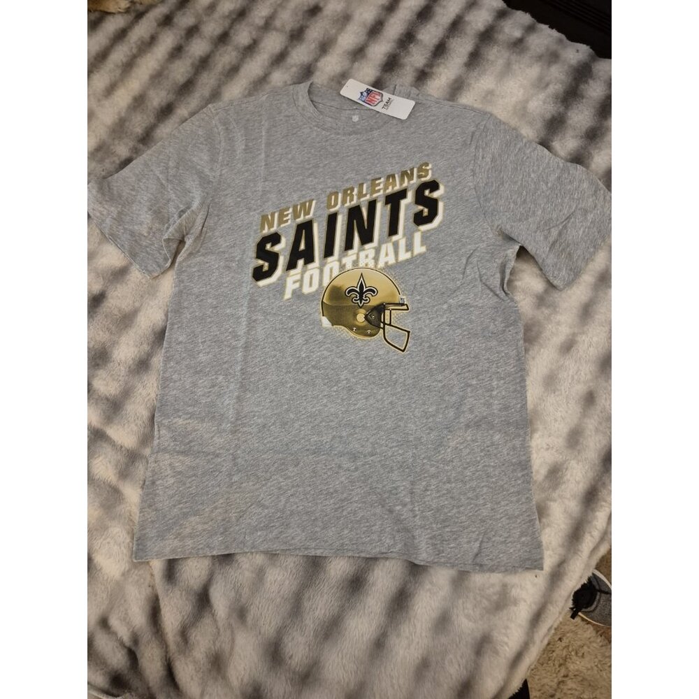 Boys New Orleans Saints T-Shirt Size 18 (XXL)